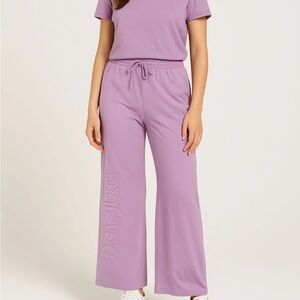 Disney Park‎ Purple Logo Sweat Pants